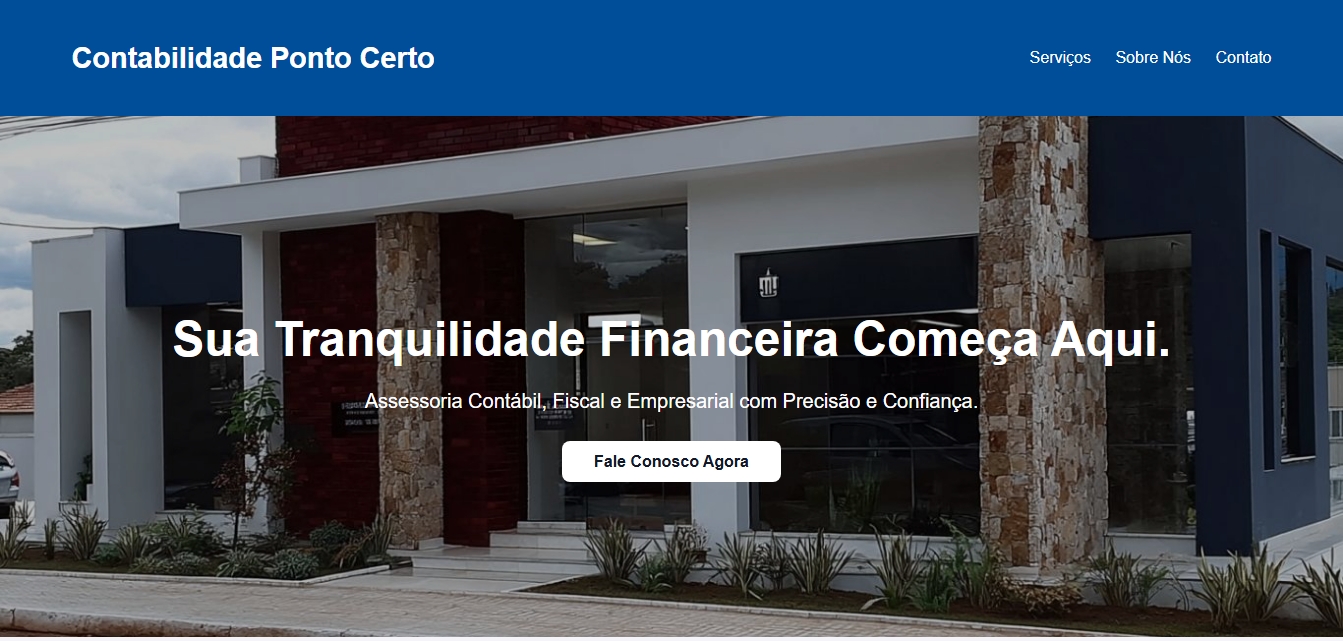 Hero de página de Consultoria